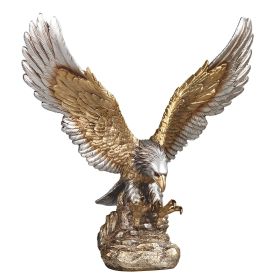 11.25"H Eagle Hunting Figurine Home Decor Gift
