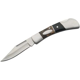 SZCO Dark Brownwood Folder Knife