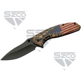 SZCO USA Forest Liner Lock Knife