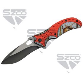 SZCO Deer Liner Lock Knife