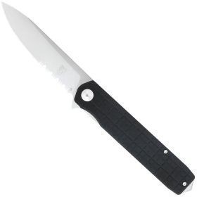 CobraTec Medium Cayden Drop Serrated Knife