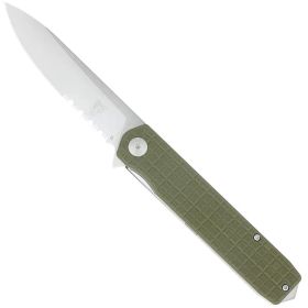 CobraTec Medium Cayden Drop Knife Serrated