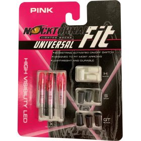 Nockturnal FIT Lighted Nocks (Option: Pink 3 pk.)