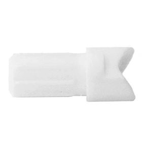 Easton 9mm Crossbow Nock (Option: Flat Back White 36 pk.)