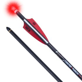TenPoint CenterPunch HPX Alpha Blaze Carbon Arrows (Option: 20 in. Alpha Blaze Lighted Nocks 3 pk.)