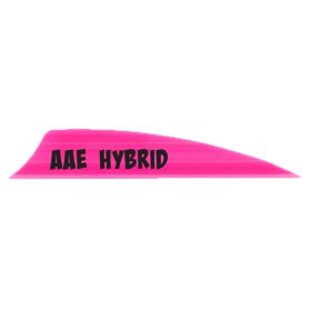 AAE Hybrid 2.0 Shield Cut Vanes (Option: Hot Pink 50 pk.)