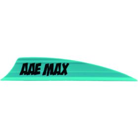 AAE Max 2.0 Shield Cut Vanes (Option: Teal 50 pk.)