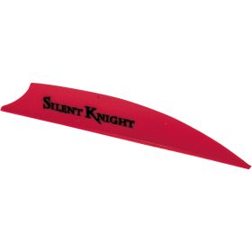 Flex Fletch Silent Knight Vanes (Option: Flo Red 3 in. 36 pk.)