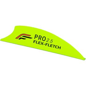Flex Fletch Pro 2.5 Vanes (Option: Flo Yellow 2.5 in. 36 pk.)