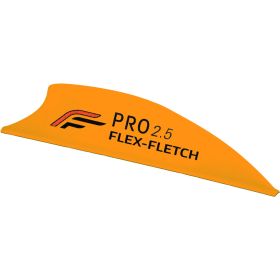 Flex Fletch Pro 2.5 Vanes (Option: Blaze Orange 2.5 in. 36 pk.)