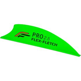 Flex Fletch Pro 2.5 Vanes (Option: Cosmic Green 2.5 in. 36 pk.)