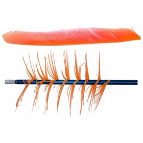 Trueflight Spiral Wrap Flu-Flu Feathers (Option: Orange RW 100 pk.)