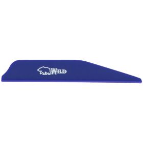 Bohning Wild Vanes (Option: 3 in. Blue 100 pk.)