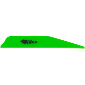 Bohning Wild Vanes (Option: 3 in. Neon Green 100 pk.)