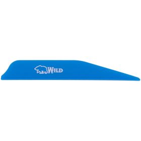 Bohning Wild Vanes (Option: 3 in. Satin Blue 100 pk.)