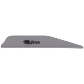Bohning Wild Vanes (Option: 3 in. Silver 100 pk.)