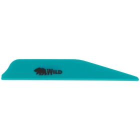 Bohning Wild Vanes (Option: 3 in. Teal 100 pk.)