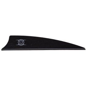 Bohning X Vanes (Option: Shield Cut 3 in. Black 36 pk.)