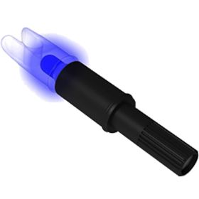 NAP Thunderglo Lighted Nocks (Option: Blue Universal Fit 6 pk.)