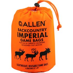 Allen Back Country Game Bags (Option: Imperial Elk 4 pk.)