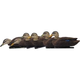 Avian X Top Flight Duck Decoys (Option: Flocked Black Duck 6 pk.)