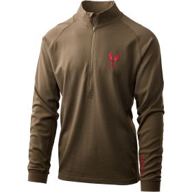 Badlands Pecora Heavyweight Merino 1/4 Zip (Option: MUD 2X-Large)