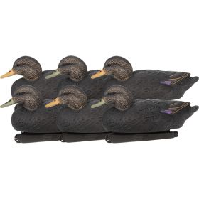 Zink Floater Duck Decoys (Option: Black Ducks 6 pk.)