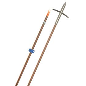 Fin Finder Hydro Carbon IL Bowfishing Arrow (Option: with The Kraken Point)