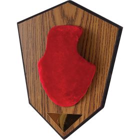 Allen Antler Mounting Kit (Option: Red Skull Cap)