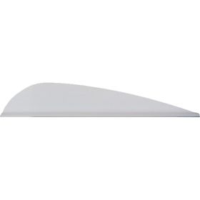 AAE Trad Vanes (Option: White 3 in. 50 pk.)