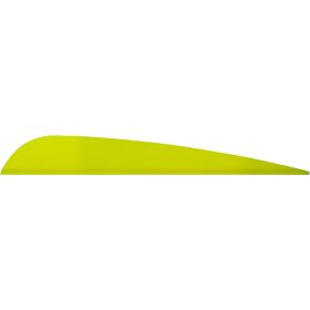 AAE Trad Vanes (Option: Yellow 4 in. 50 pk.)