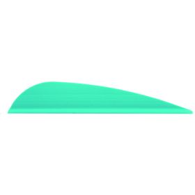 AAE Trad Vanes (Option: Teal 3 in. 50 pk.)