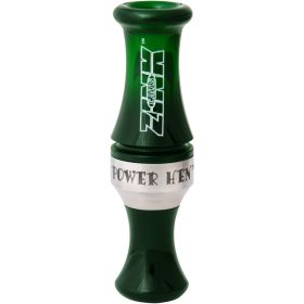 Zink PH-2 Duck Call Poly Double Reed (Option: Mallard Green)