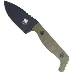 CobraTec Kingpin S Knife (Option: Fixed Blade OD Green)