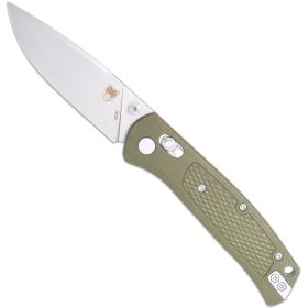 CobraTec EDC Scout Grivory Bar Lock Knife (Option: Folding Blade OD Green)