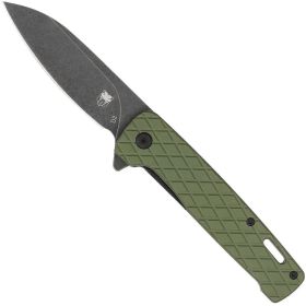 CobraTec Gator Knife (Option: Folding Blade OD Green)