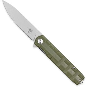 CobraTec Medium Kuzio Drop Folder Knife (Option: Folding Blade OD Green)