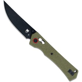 CobraTec Legacy Knife (Option: Folding Blade OD Green)