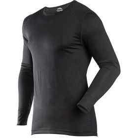 ColdPruf Classic Merino Crew Baselayer (Option: Black Large)