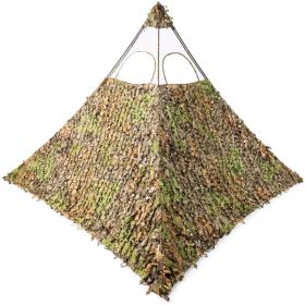 Nukem Grab & Go Blind (Option: Mossy Oak Obsession 3D Leafy Regular Size)