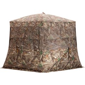 Rhino Blind Low Hub (Option: Mossy Oak Country 300D)