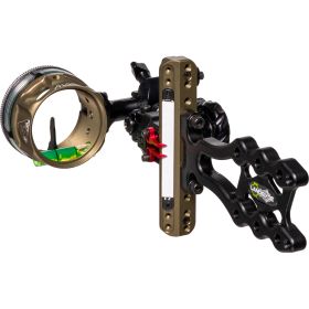 Axcel LANDSLYDE Slider Tactical Bowhunting Sight (Option: AVX-41 Scope 1 Pin .010 Green Fiber)