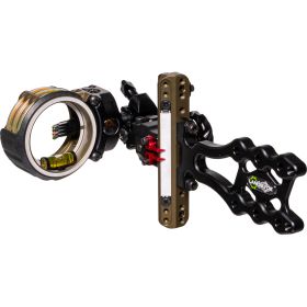 Axcel LANDSLYDE Slider Tactical Bowhunting Sight (Option: AccuStat II Micro 4 Pin .019)