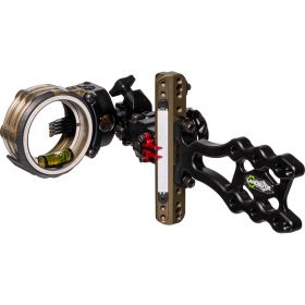 Axcel LANDSLYDE Slider Tactical Bowhunting Sight (Option: AccuStat II Micro 4 Pin .010)
