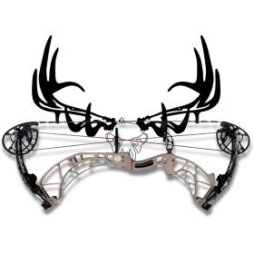 Raxx Bow Hanger (Option: Elk Skull Crossbow)