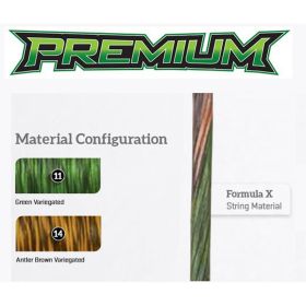 FirstString Premium String Set (Option: Green/Brown Mathews Lift 29.5)