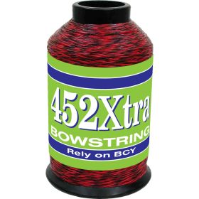 BCY 452Xtra Bowstring Material (Option: Red/Black 1/4 lb.)