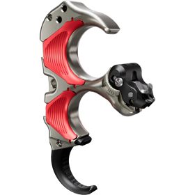 Tru Ball Aileron HBC Flex Release (Option: Red/Quick Silver Brass 3 Finger Medium)