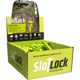 SlotLock Blind/Tent Anchoring Stake (Option: 24 ct. Bulk in Display)