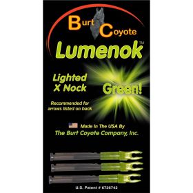 Lumenok Lighted Nocks (Option: Green X 3 pk.)